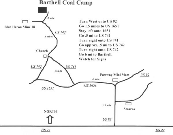 Barthell Coal Camp, Kentucky